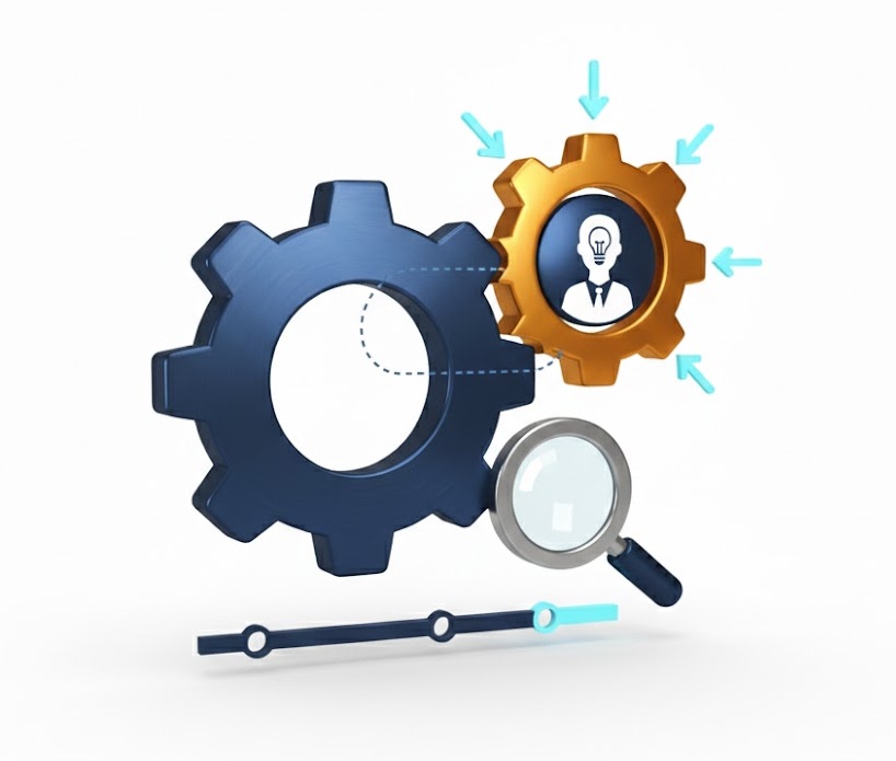 Image showing cogs with additional team member